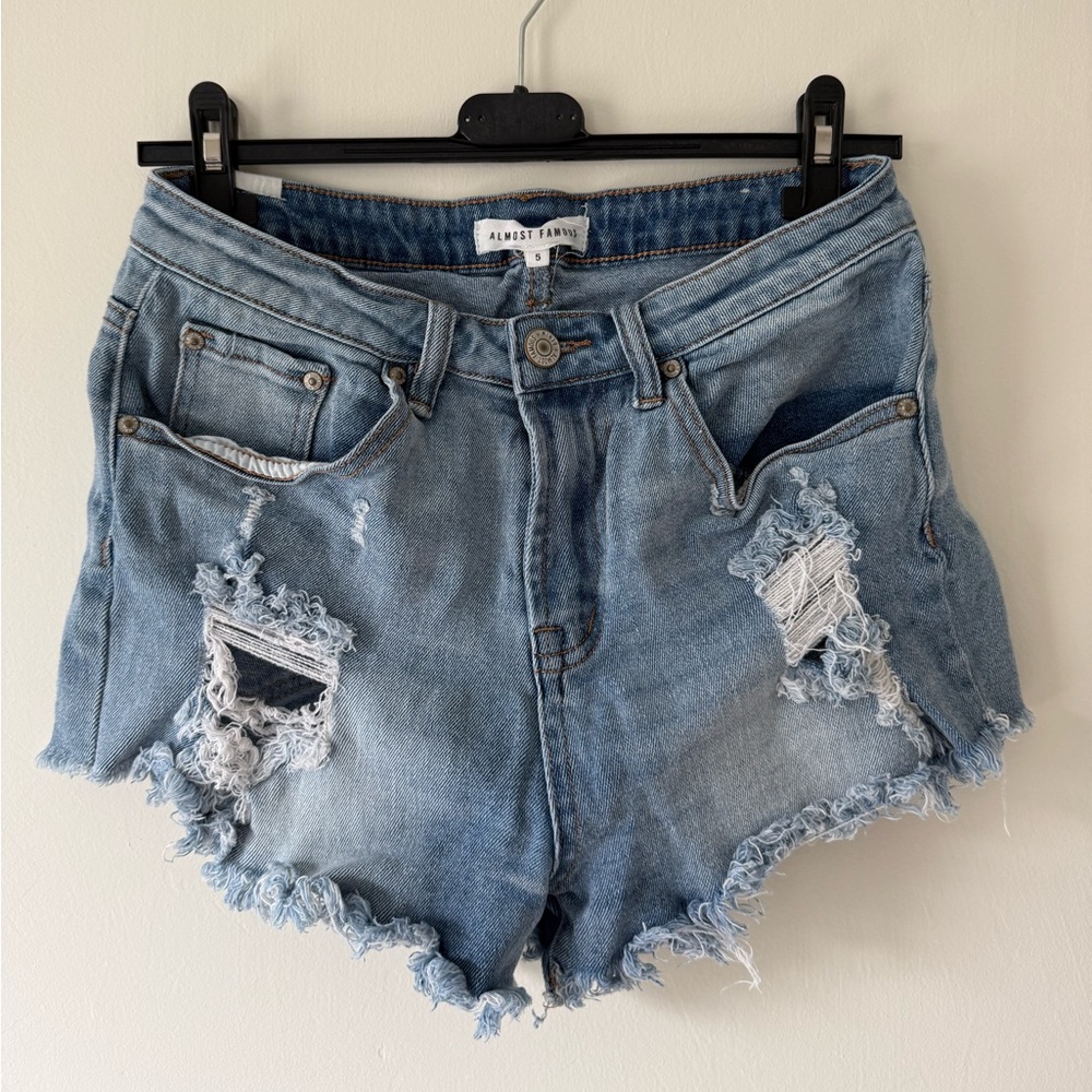 Almost Famous Sky Blue Denim Pants
